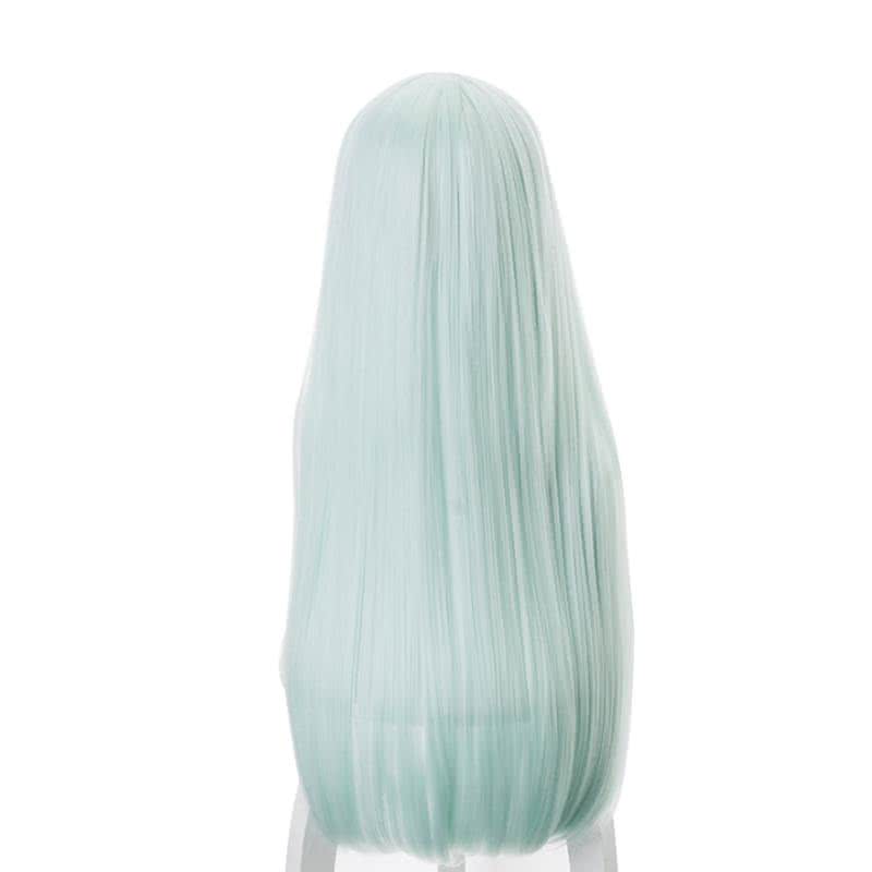 80cm Honkai Impact 3 Liliya Olenyeva Peppermint Green Cosplay Wigs Long Straight - lemailwigs