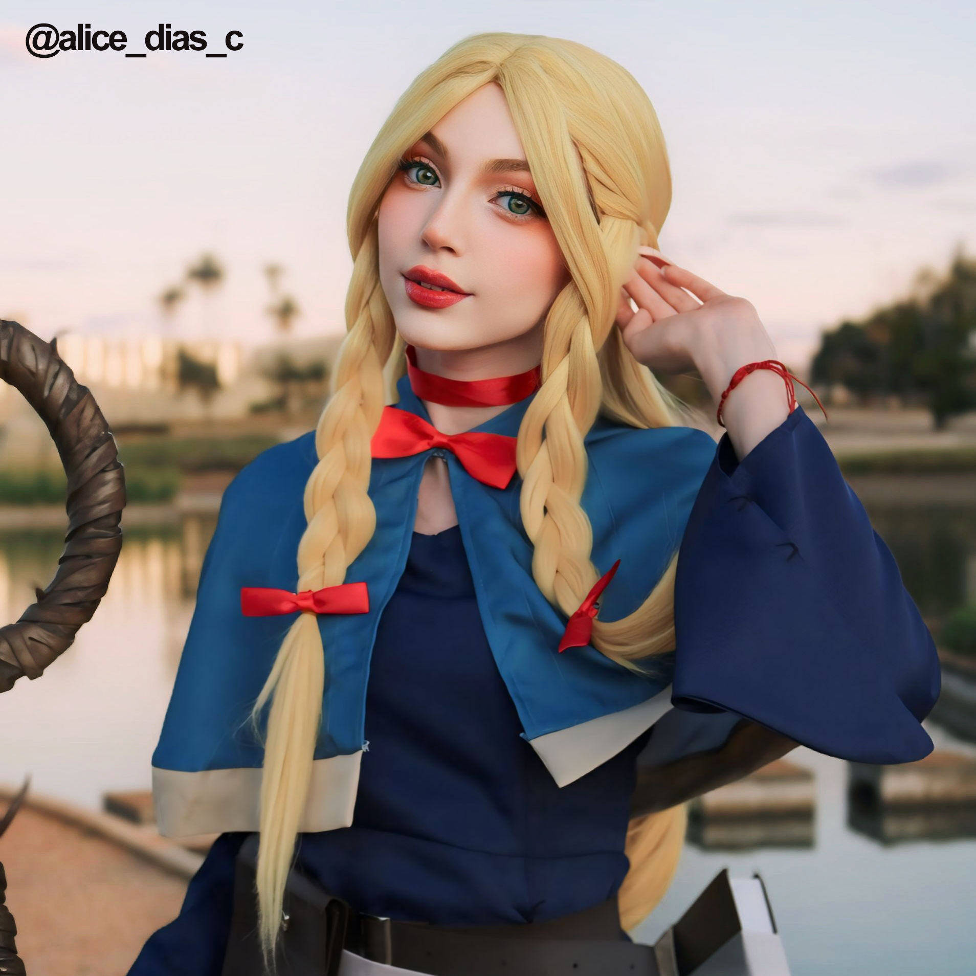 Delicious in Dungeon Marcille Cosplay Wig