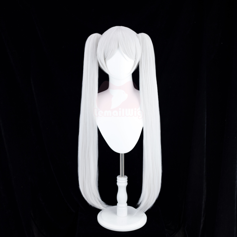 Frieren: Beyond Journey's End Frieren White Cosplay Wig