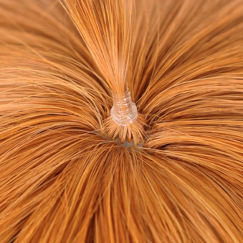 GenshinImpactTartaglia30cmShortBrownMenCosplayWigs-Orange