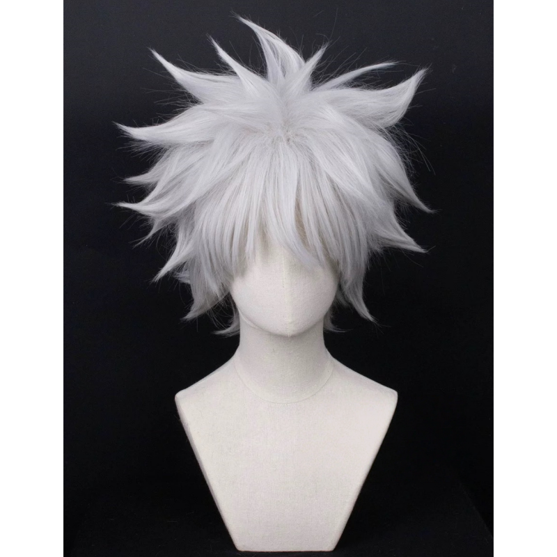 HunterxHunterKilluaZoldyckShortGreyCosplayWigs_1