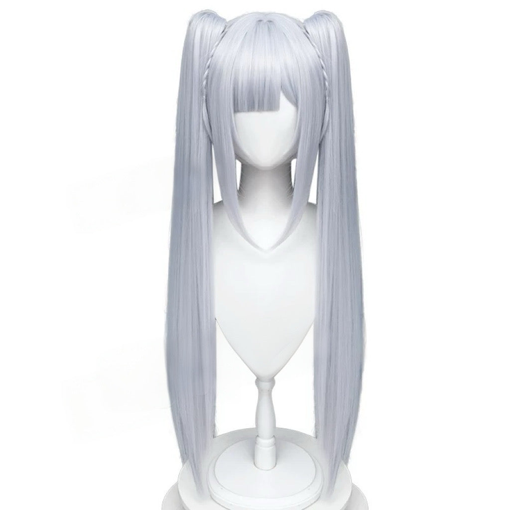 L-email Wig Azur Lane Janus Grey 80cm Cosplay Wig