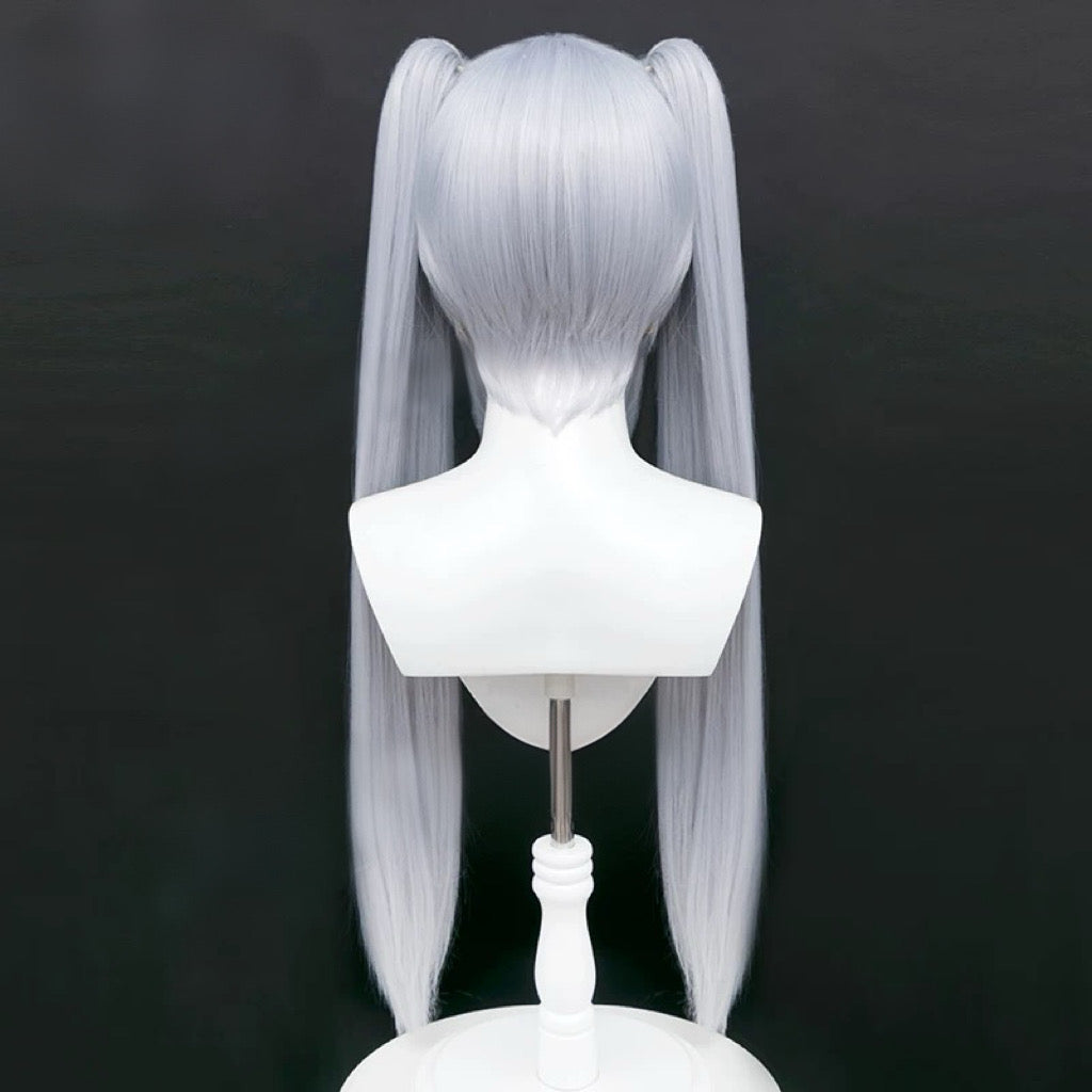 L-email Wig Azur Lane Janus Grey 80cm Cosplay Wig