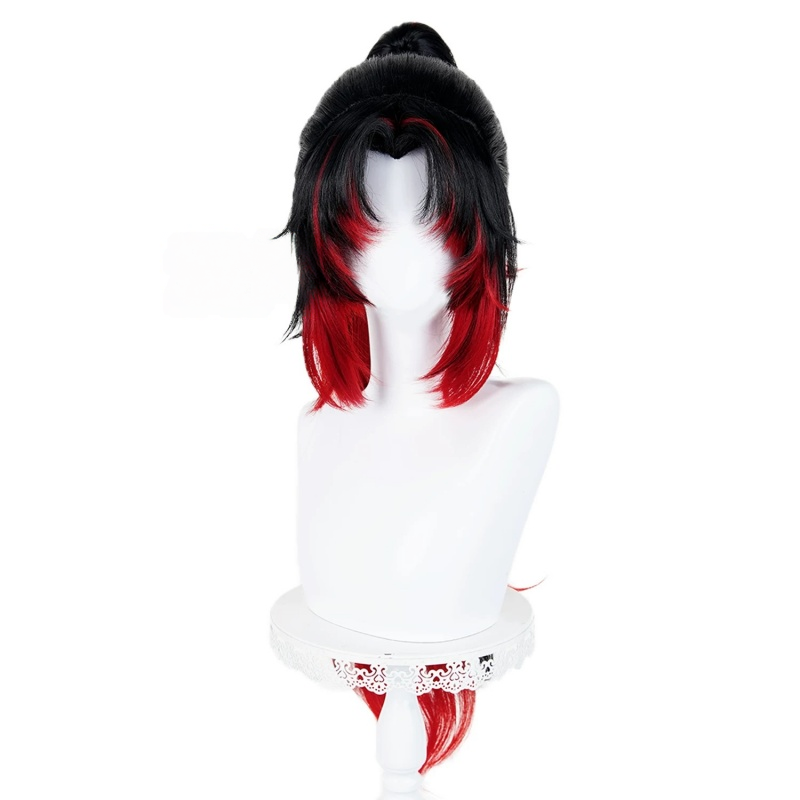 L-emailWigDemonSlayerKimetsunoYaibaMichikatsuTsugikuniBlackRedCosplayWig_2