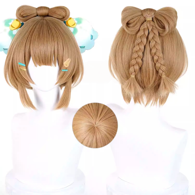 L-emailWigGenshinImpactYaoyaoBrown30cmCosplayWig_5