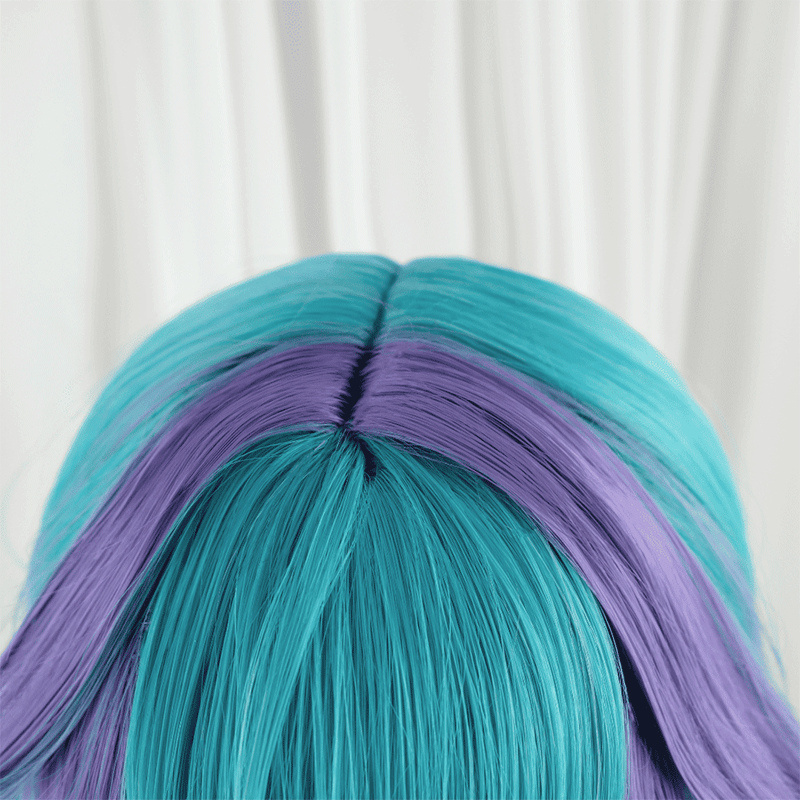 L-email Wig LOL Rain Shepherd Gwen Twin Tails Cosplay Wig