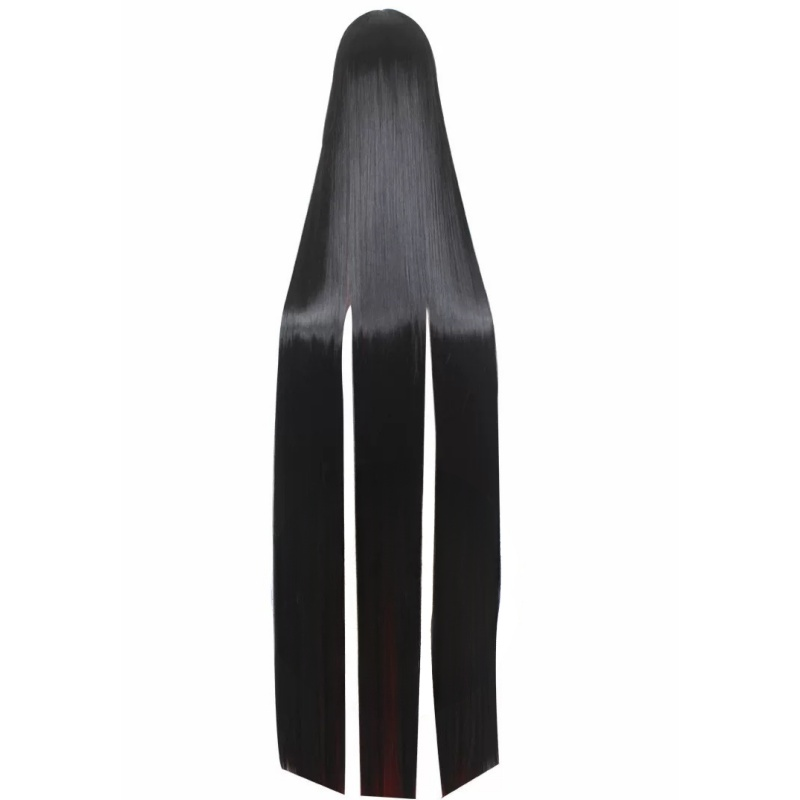 L-emailWigLandOfTheLustrousBortBlackRed150cmLongStraightCosplayWig_2