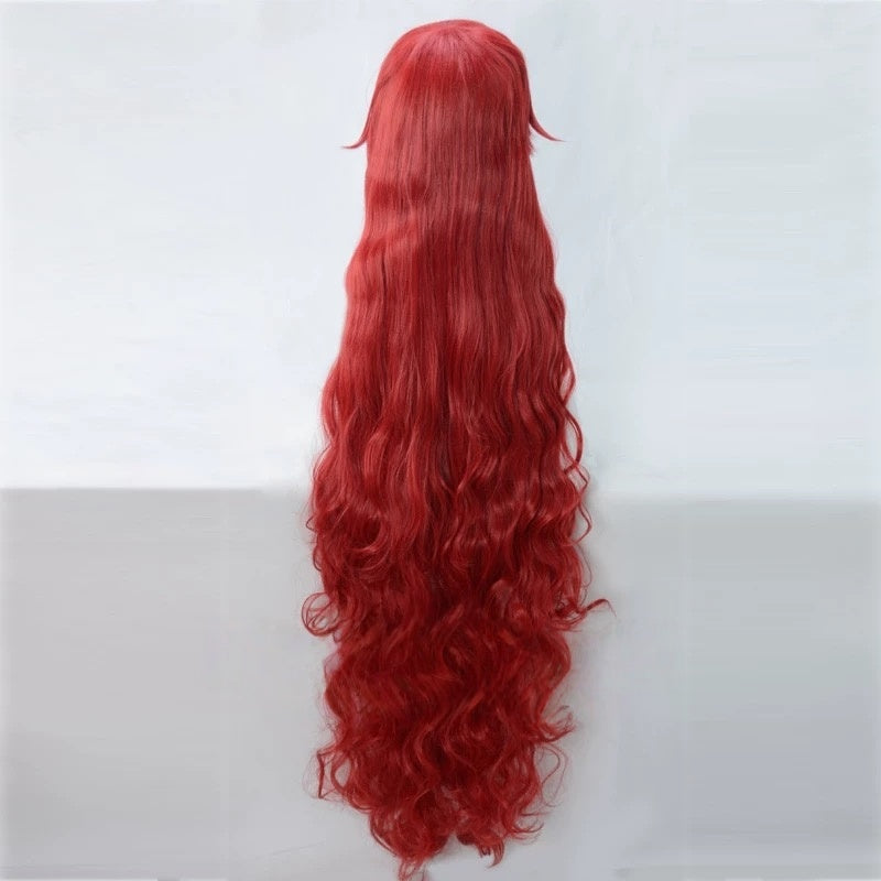 L-emailWigLandOfTheLustrousPadparadschaRed114cm110cmLongCurlsCosplayWig_4