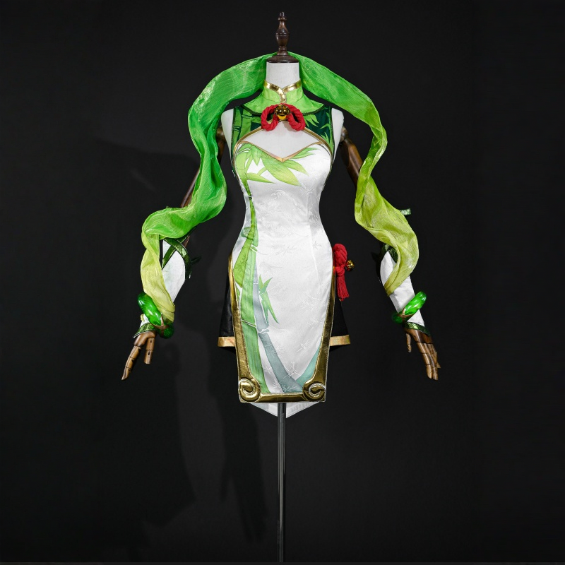 L-email Wig League of Legends Panda Pal Lux Cosplay Costume - lemailwigs