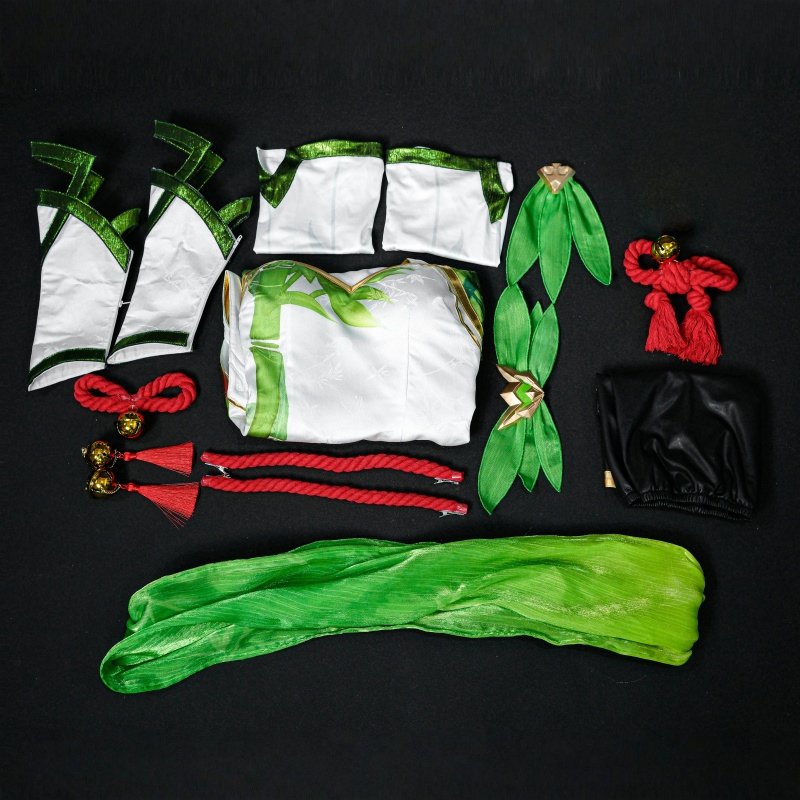 L-email Wig League of Legends Panda Pal Lux Cosplay Costume - lemailwigs