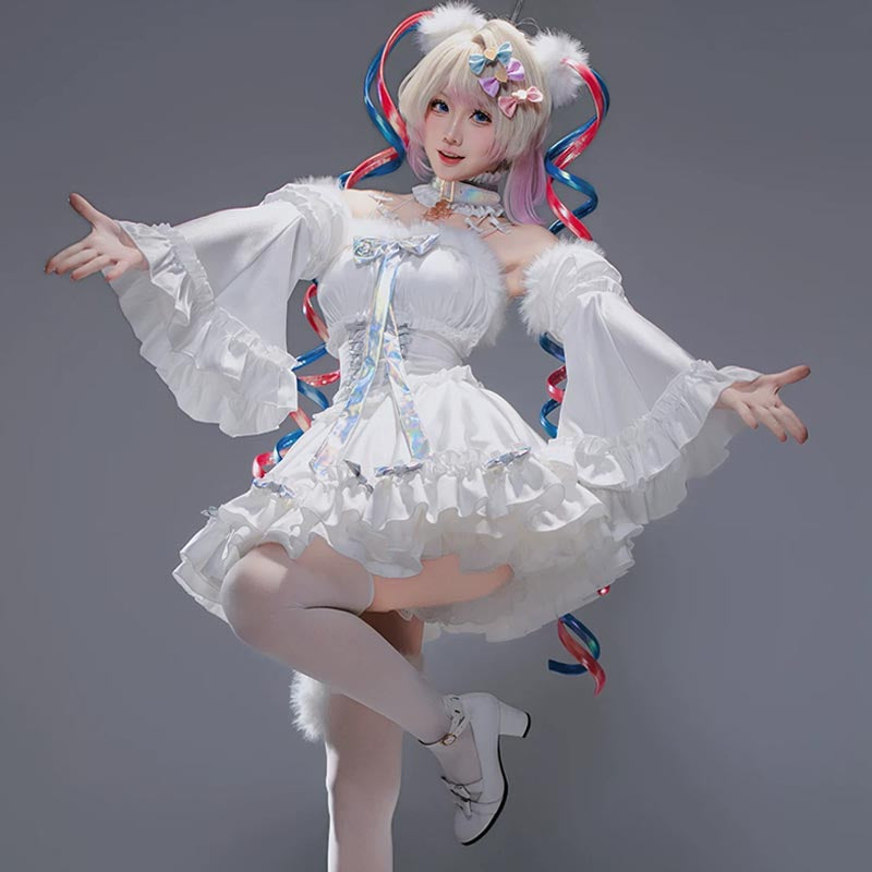 L-email Wig Needy Streamer Overload KAngel Cosplay Costume