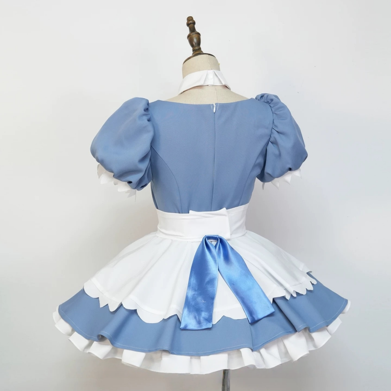 Panty & Stocking with Garterbelt Stocking Anarchy Sweets Paradise Maid Outfit Cosplay Costume - lemailwigs