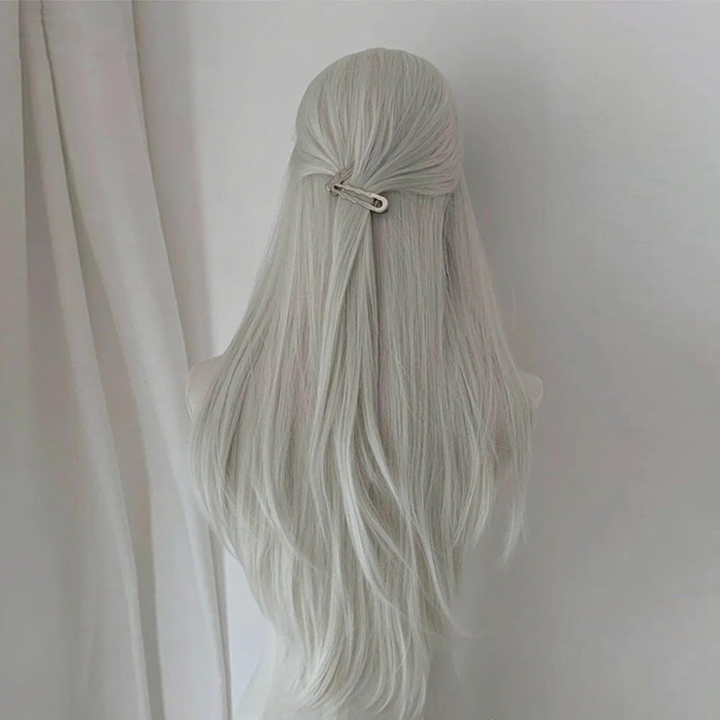 L-emailWigSilverWhiteSilverGray6575cmStraightFontLaceWig_3