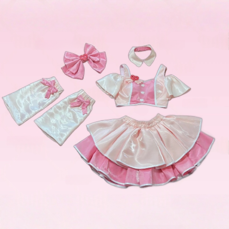 L-email Wig Umamusume:Pretty Derby 4.5th Anniversary Still in Love Performance Pink Cosplay Costume - lemailwigs