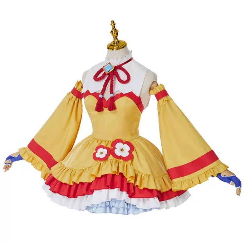 L-email Wig Umamusume:Pretty Derby Copano Rickey Race Outfit Cosplay Costume - lemailwigs