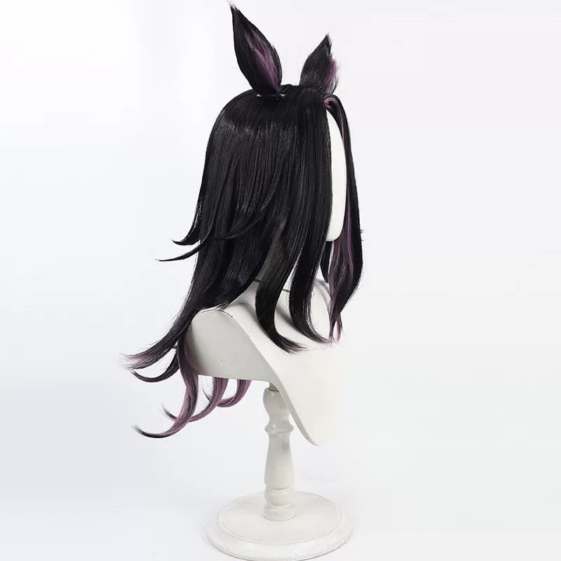 L-emailWigUmamusumePrettyDerbyFenomenoBlackPurpleTailAndEarsHalloweenCosplayWig_5