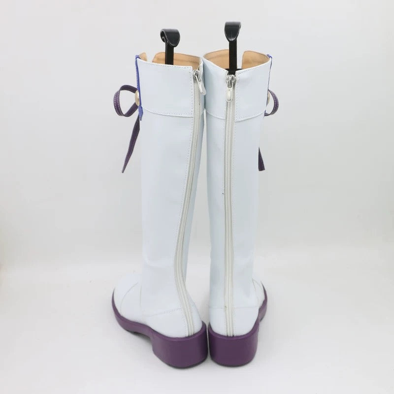 L-email Wig Umamusume:Pretty Derby Tokai Teio Racing Suit Cosplay Shoes05