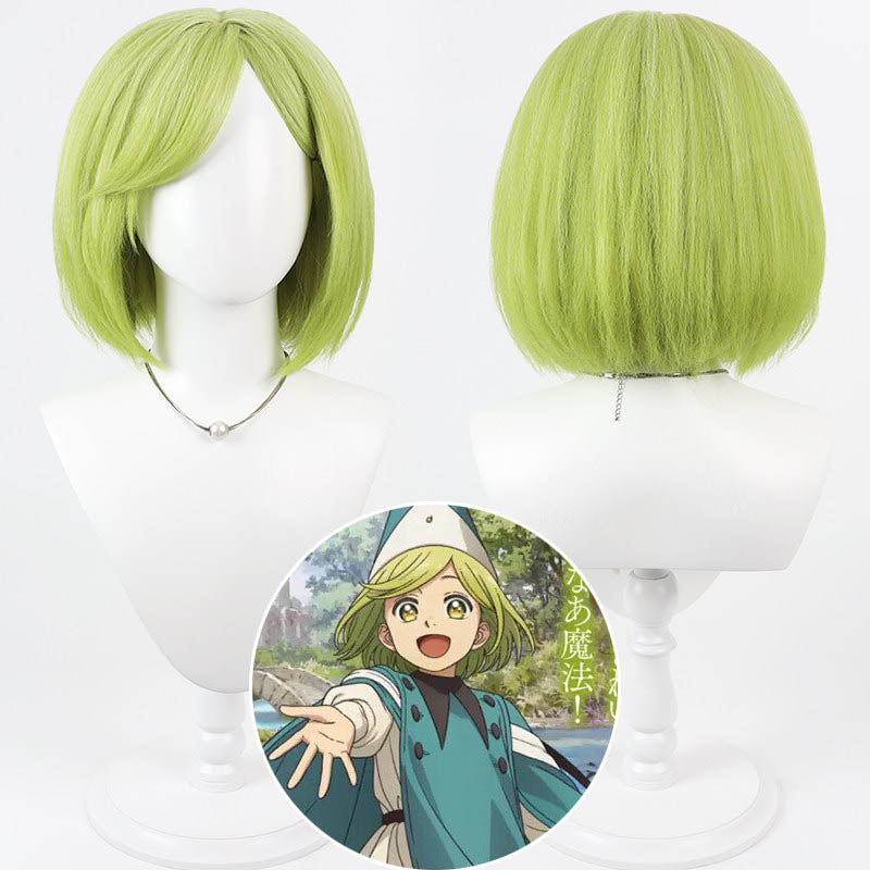 L-email Wig Witch Hat Atelier Koko Green Cosplay Wig