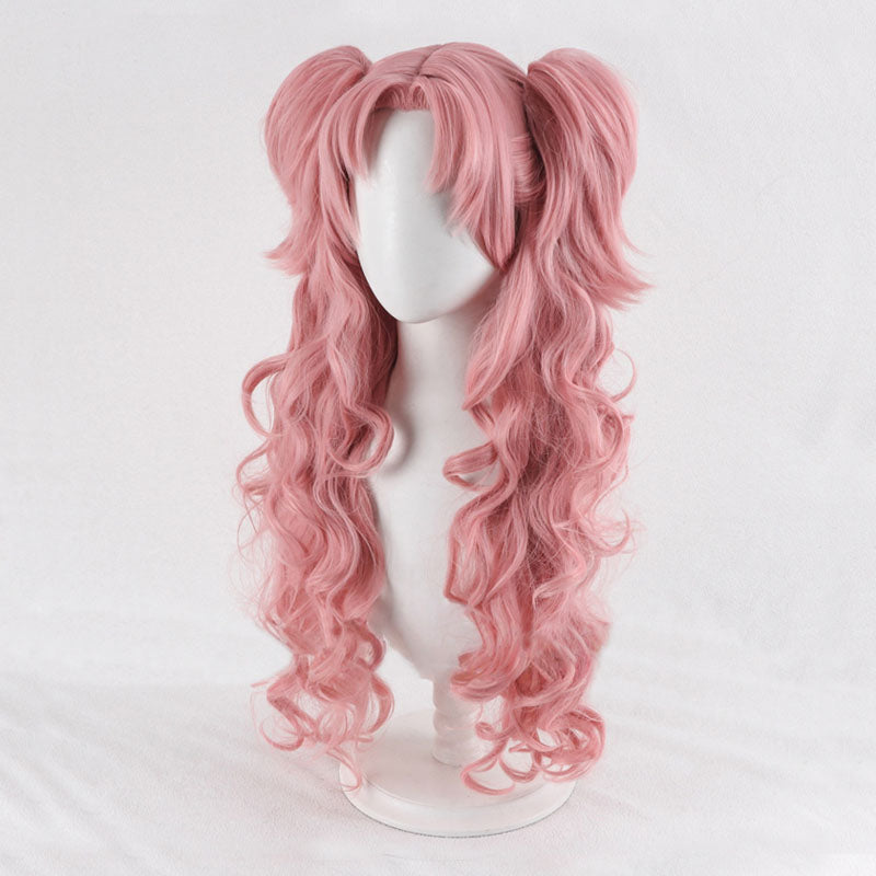 L-email Wig Witch Hat Atelier Tetia 86cm Pink Ponytail Cosplay Wigs