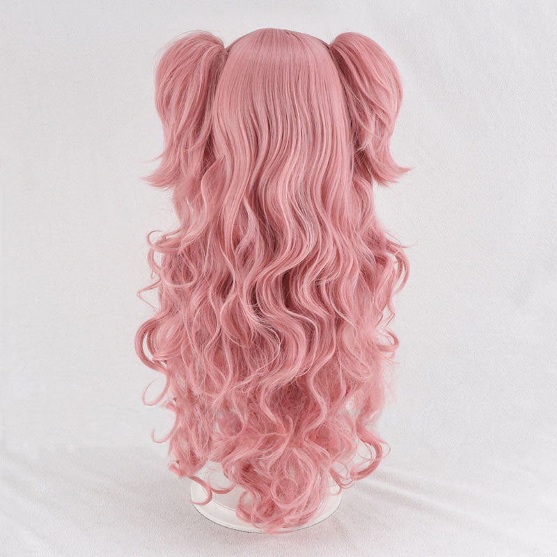 L-email Wig Witch Hat Atelier Tetia 86cm Pink Ponytail Cosplay Wigs