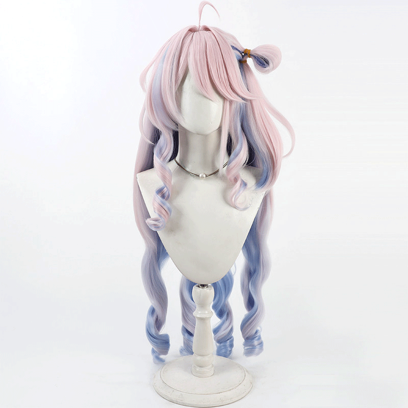 L-email Wig Wuthering Waves Danya 80cm Mixed Color Cosplay Wig