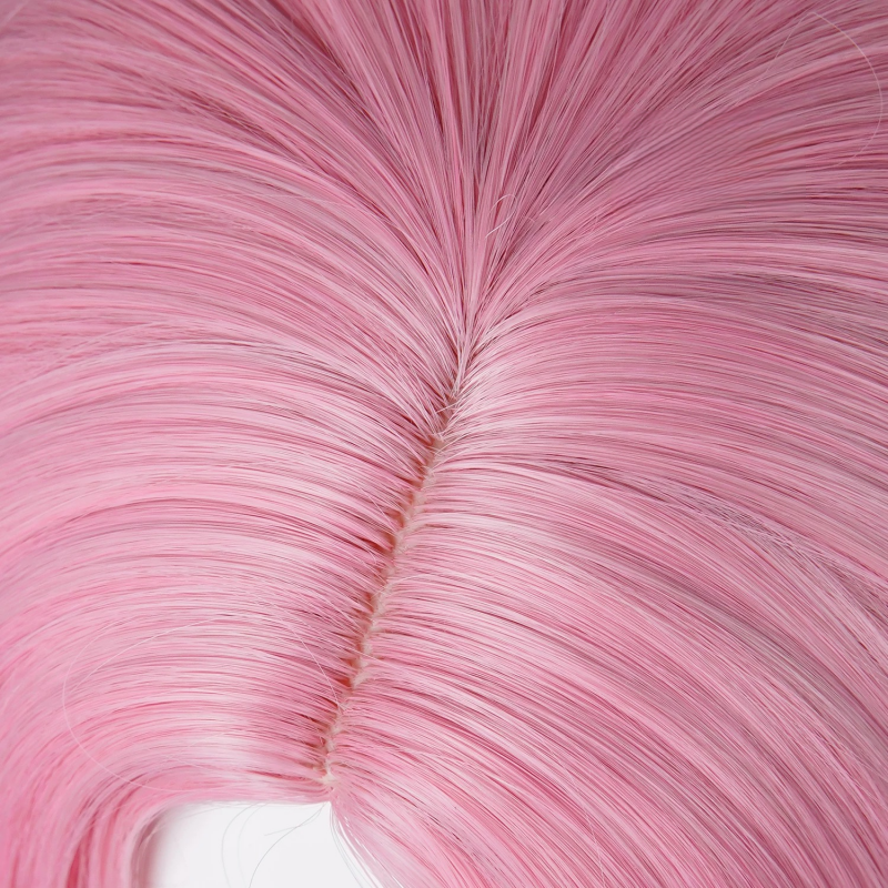 L-email Wig Alien Stage Mizi x Aniplus Collab Cafe Pink Cosplay Wig6