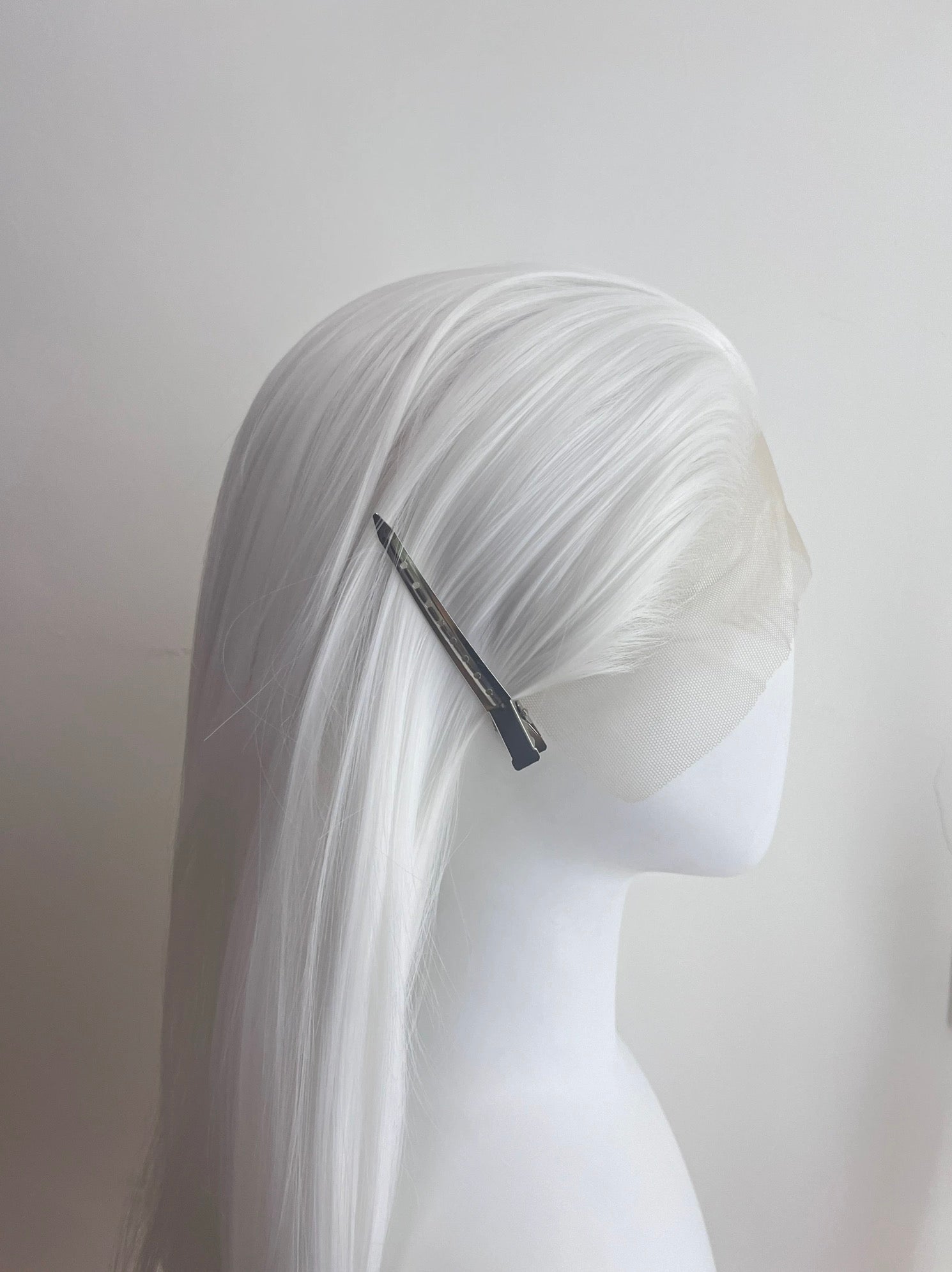 L-email Wig Hand Hook 22 Colors 70cm Straight Lace Front Wigs