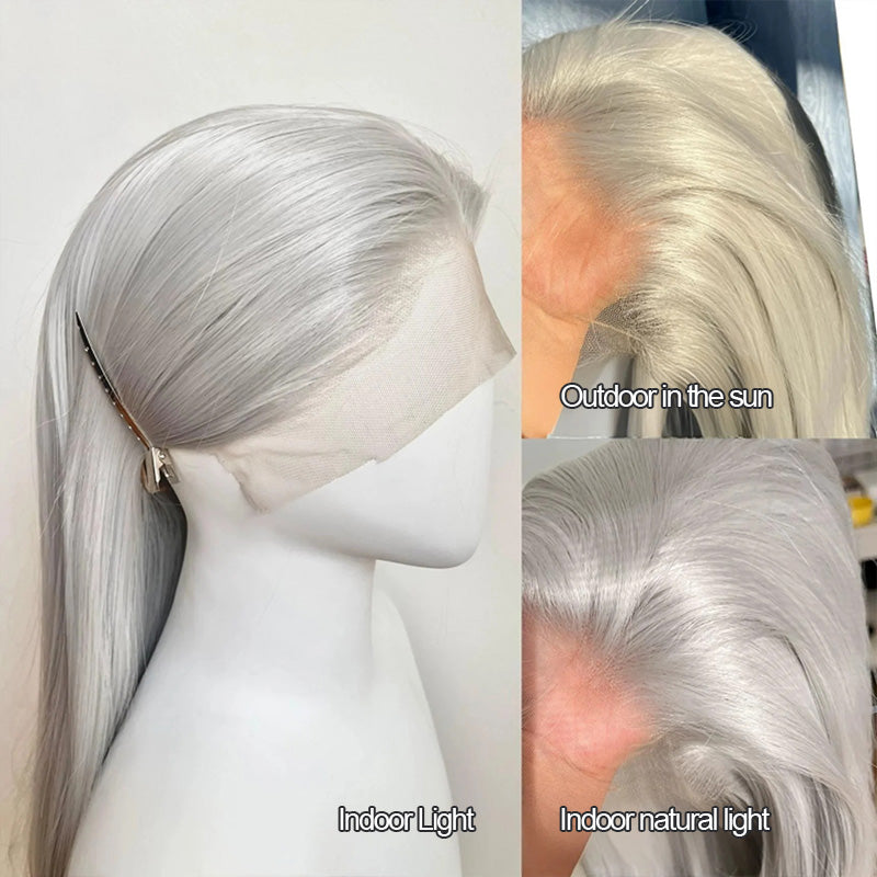 L-email Wig Hand Hook 22 Colors 70cm Straight Lace Front Wigs
