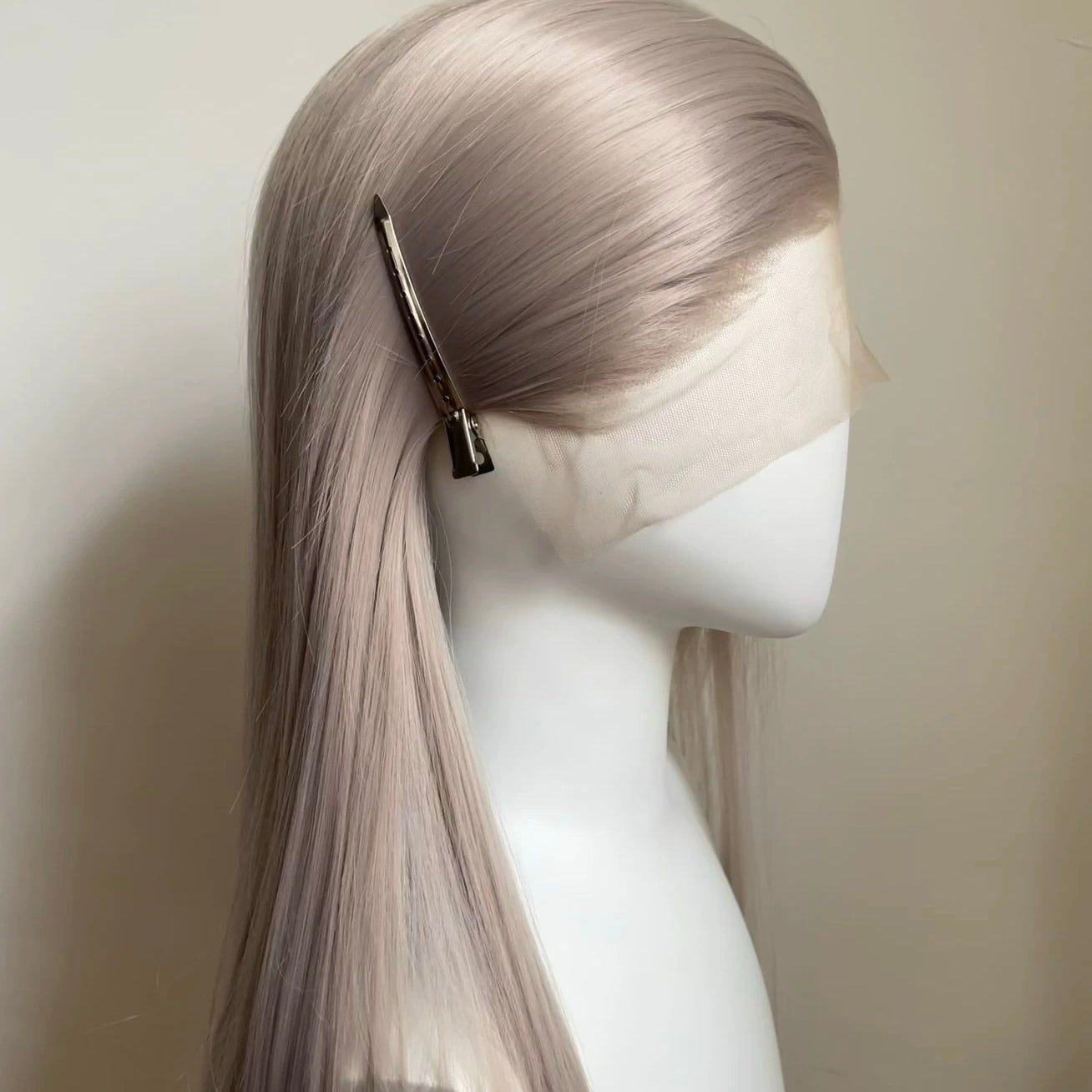 L-email Wig Hand Hook 22 Colors 70cm Straight Lace Front Wigs