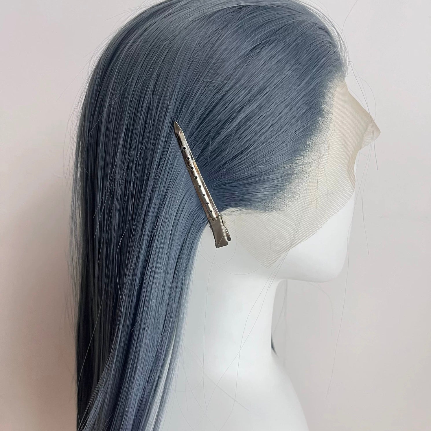 L-email Wig Hand Hook 22 Colors 70cm Straight Lace Front Wigs