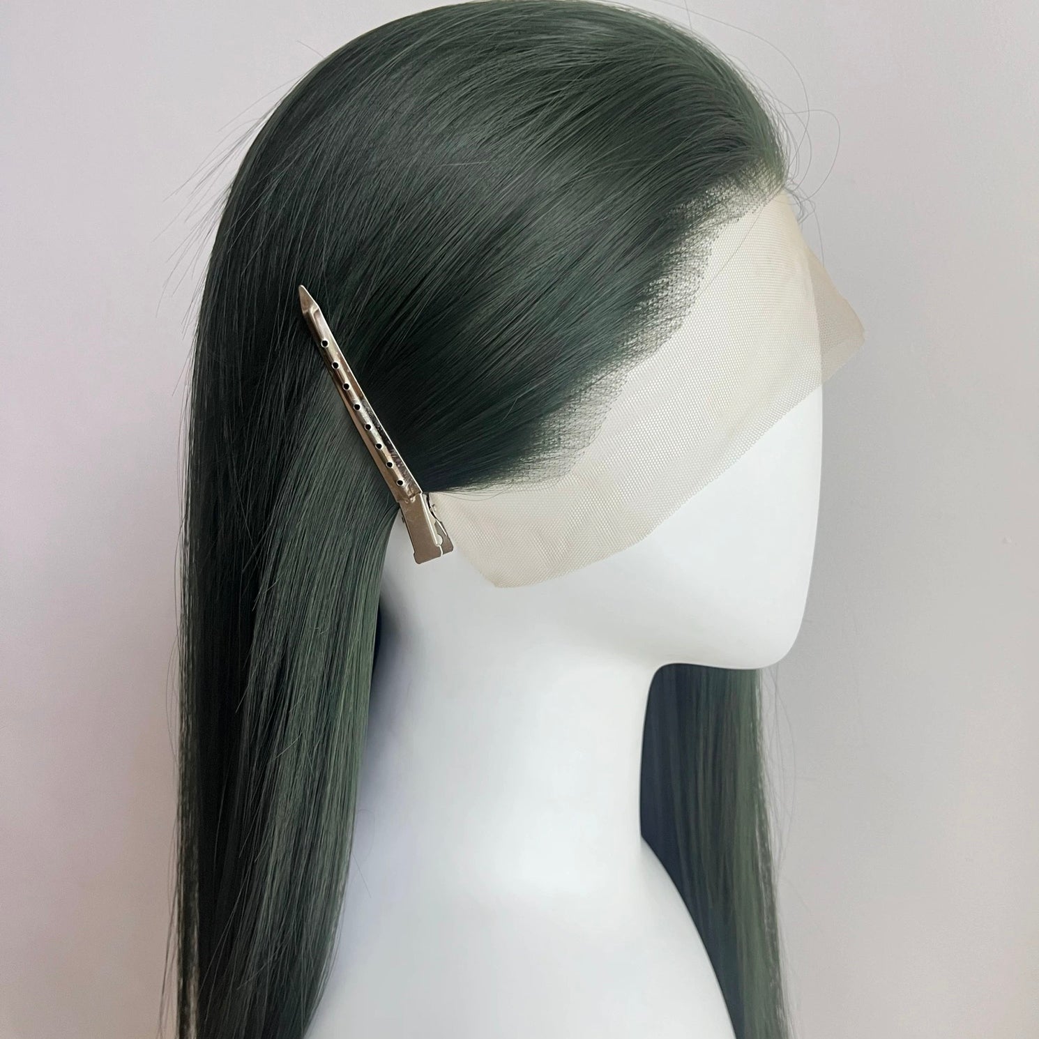 L-email Wig Hand Hook 22 Colors 70cm Straight Lace Front Wigs