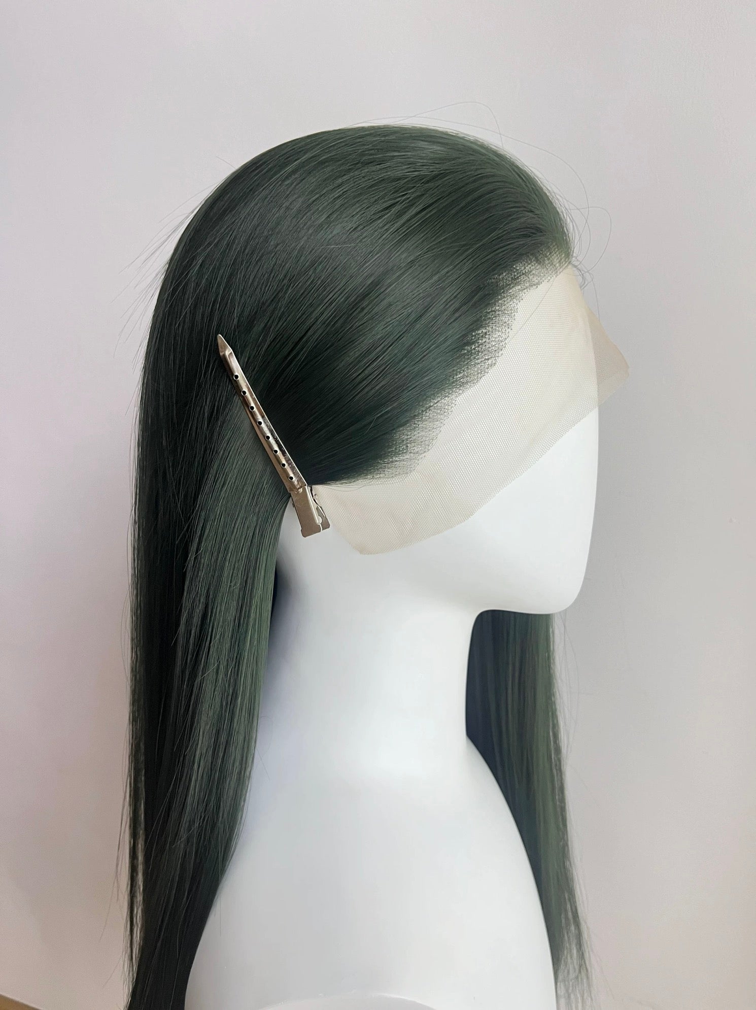 L-email Wig Hand Hook 22 Colors 70cm Straight Lace Front Wigs