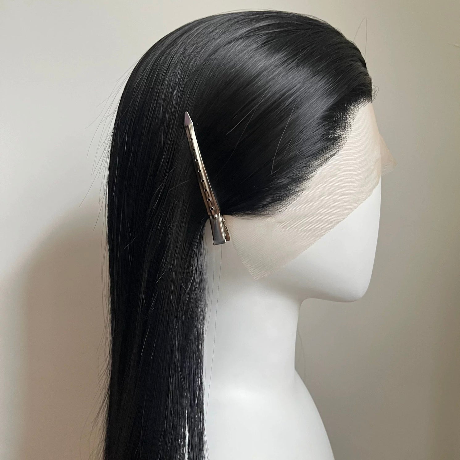 L-email Wig Hand Hook 22 Colors 70cm Straight Lace Front Wigs