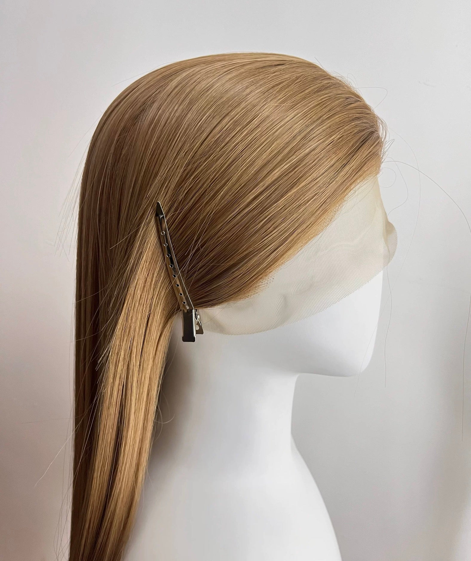 L-email Wig Hand Hook 22 Colors 70cm Straight Lace Front Wigs