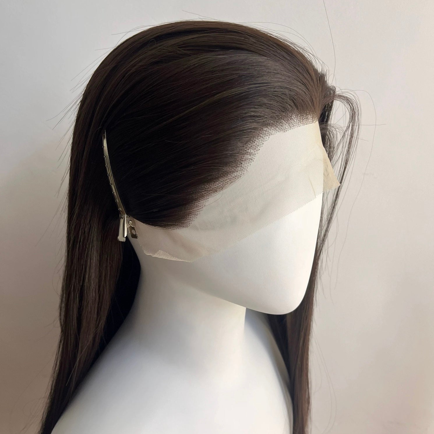 L-email Wig Hand Hook 22 Colors 70cm Straight Lace Front Wigs