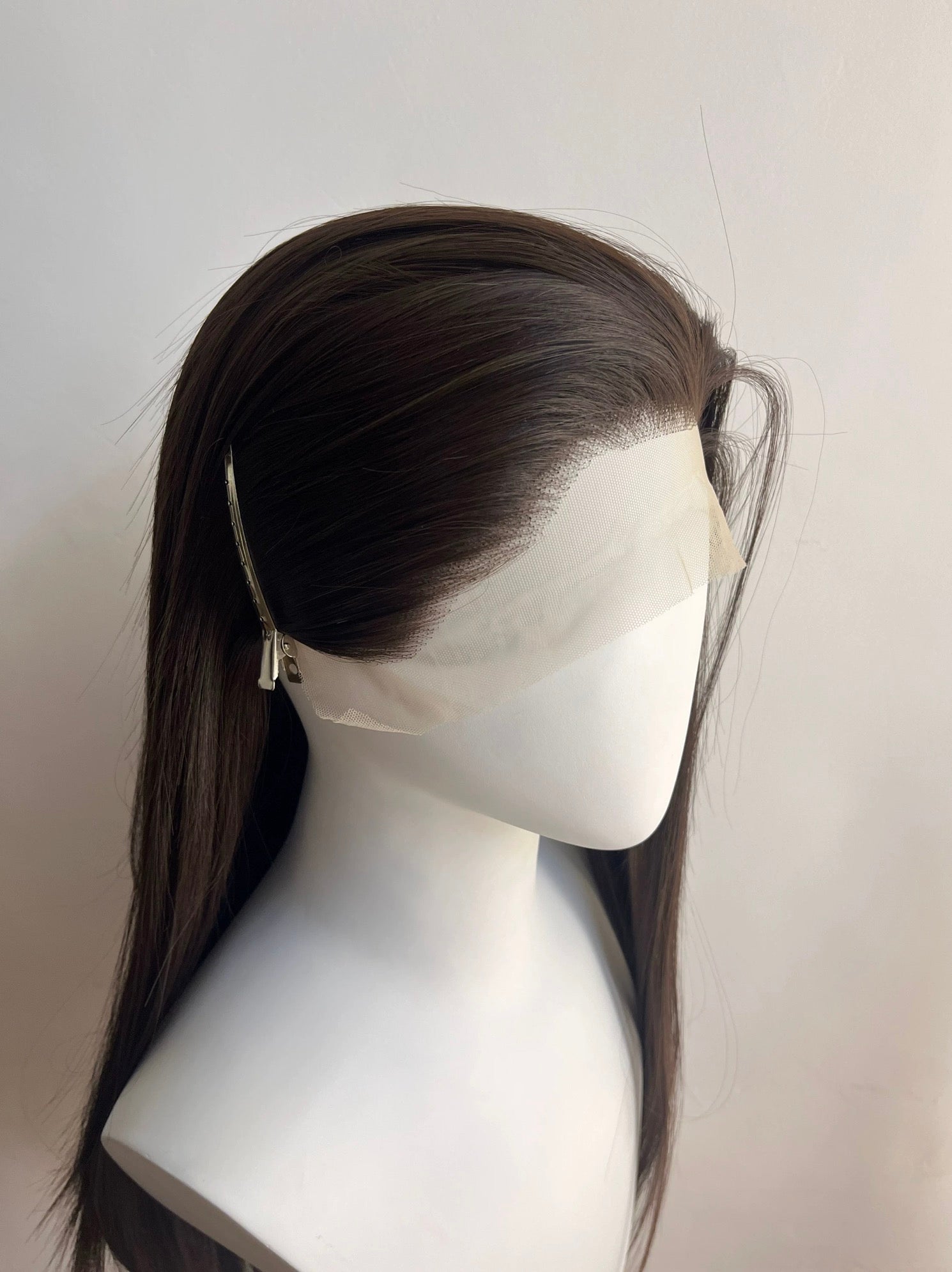 L-email Wig Hand Hook 22 Colors 70cm Straight Lace Front Wigs