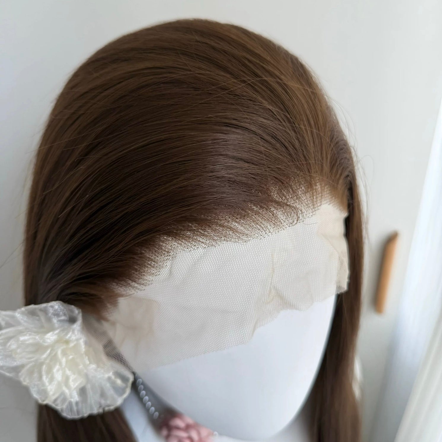 L-email Wig Hand Hook 22 Colors 70cm Straight Lace Front Wigs