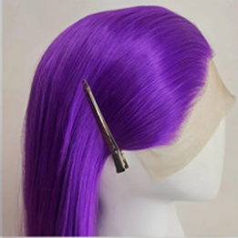 L-email Wig Hand Hook 22 Colors 70cm Straight Lace Front Wigs