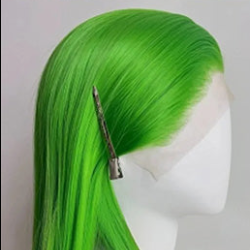 L-email Wig Hand Hook 22 Colors 70cm Straight Lace Front Wigs