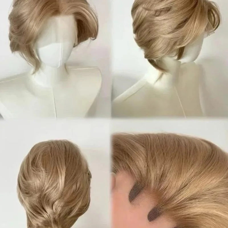 L-email Wig Hand Hook 24 Colors Short Lace Front Wigs