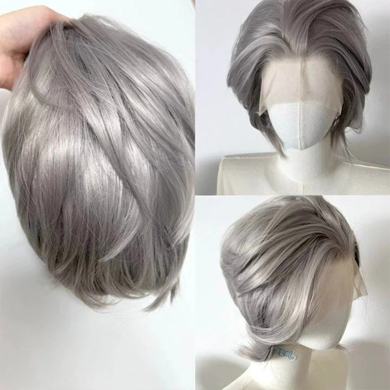L-email Wig Hand Hook 24 Colors Short Lace Front Wigs