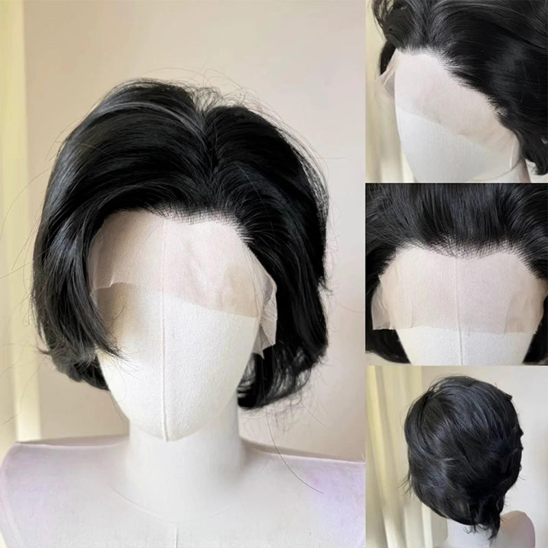 L-email Wig Hand Hook 24 Colors Short Lace Front Wigs