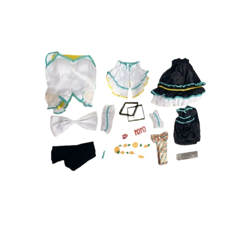 L-email Wig Hatsune Miku X Dairy Queen Lolita Skirt Cosplay Costume5