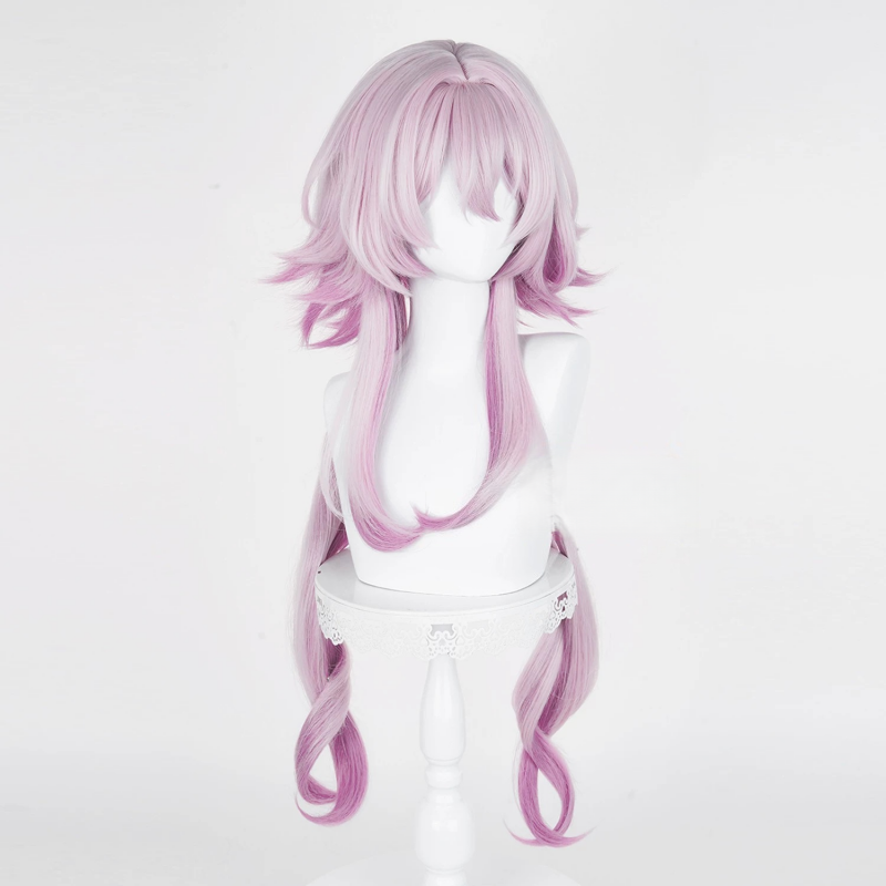 L-email Wig Honkai:Star Rail March 7th 100cm Long Cosplay Wig