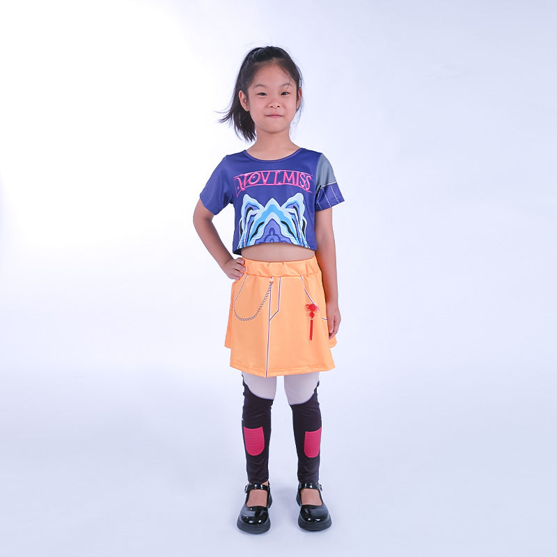 L-email Wig KPOP Demon Hunter MIRA Kids' Cosplay Costume