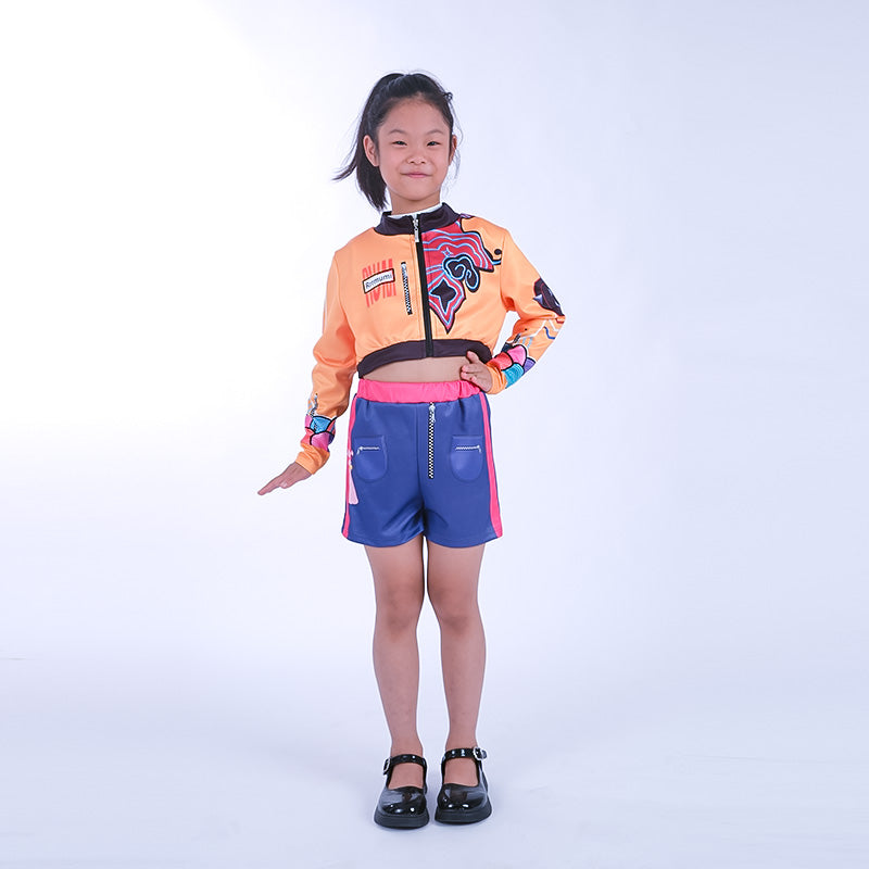 L-email Wig KPOP Demon Hunter RUMI Kids' Cosplay Costume