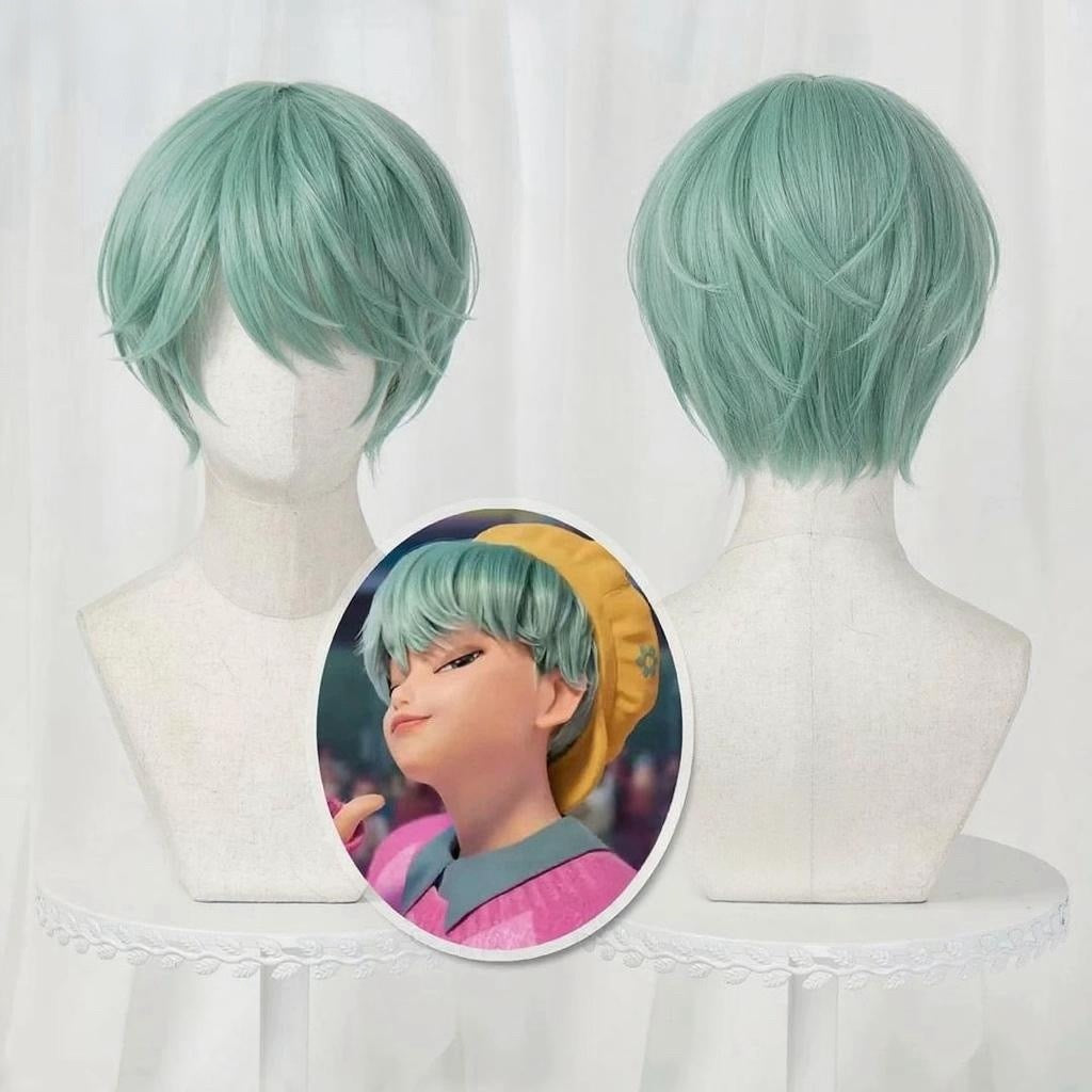 L-email Wig Kpop Demon Hunter Saja Boys Baby Cosplay Wig