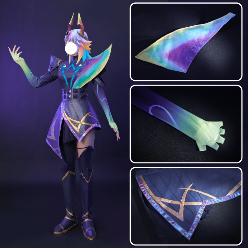 L-email Wig LOL Prestige Empyrean Kayle Cosplay Costume