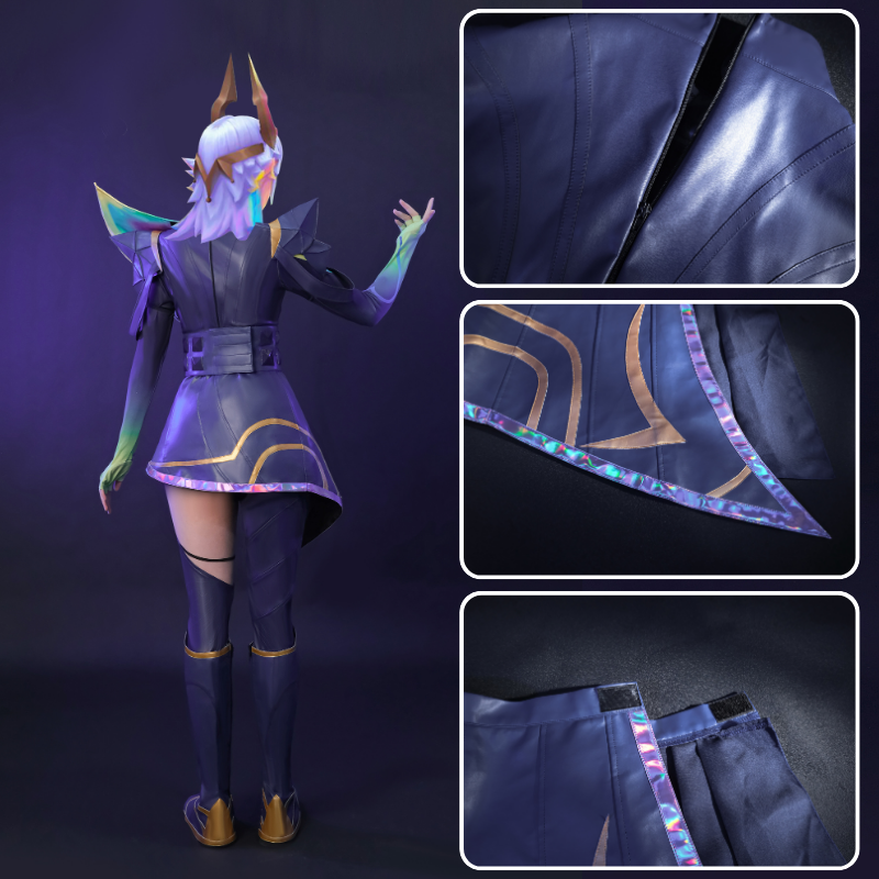 L-email Wig LOL Prestige Empyrean Kayle Cosplay Costume