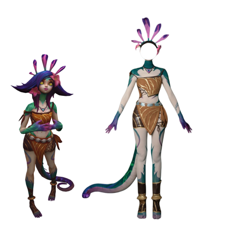L-email_Wig_League_Of_Legends_Neeko_Cosplay_Costume_2